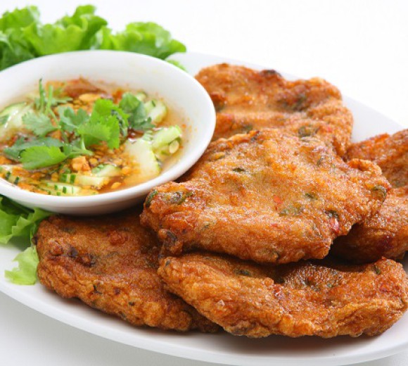 Chả cá thác lác chiên giòn 