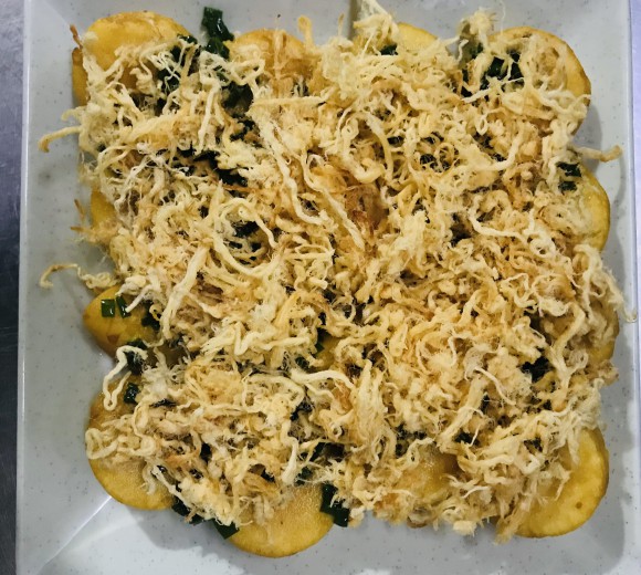Đậu hủ chà bông 