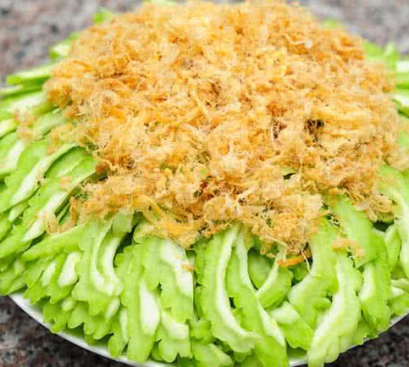 Khổ qua chà bông 