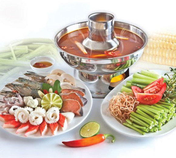 Lẩu hải sản thái 