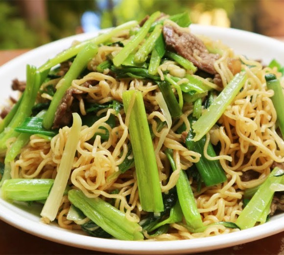 Mỳ xao rau 