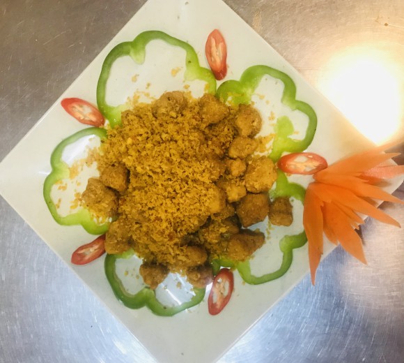 Sụn gà rang muối HK 