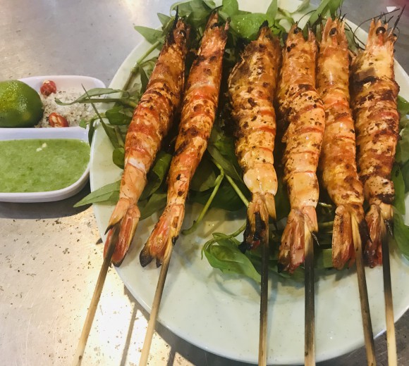 Tôm nướng 