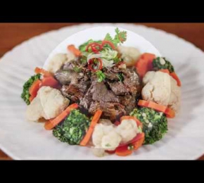 Bò xào bông cải
