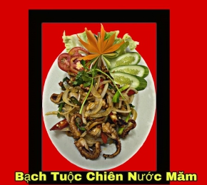 Bạch Tuộc Chiên Nước Mắm 120k - 150k - 200k 