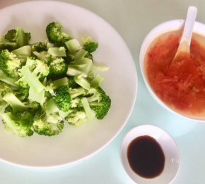 Bông cải luộc