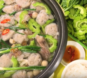 Chả cá thác lác khổ qua