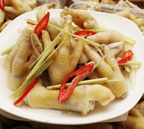 Chân gà hấp xả