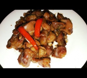 Mề gà chiên nước mắm