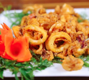 Mực ống chiên giòn