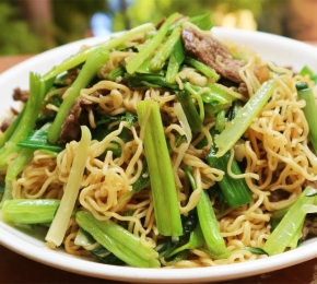 Mỳ xao rau