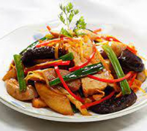 Nấm kho gừng
